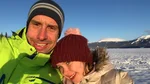 Torsten Eder and his daughter in the Yukon