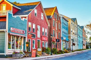 Colourful shopping streets, Charlottetown