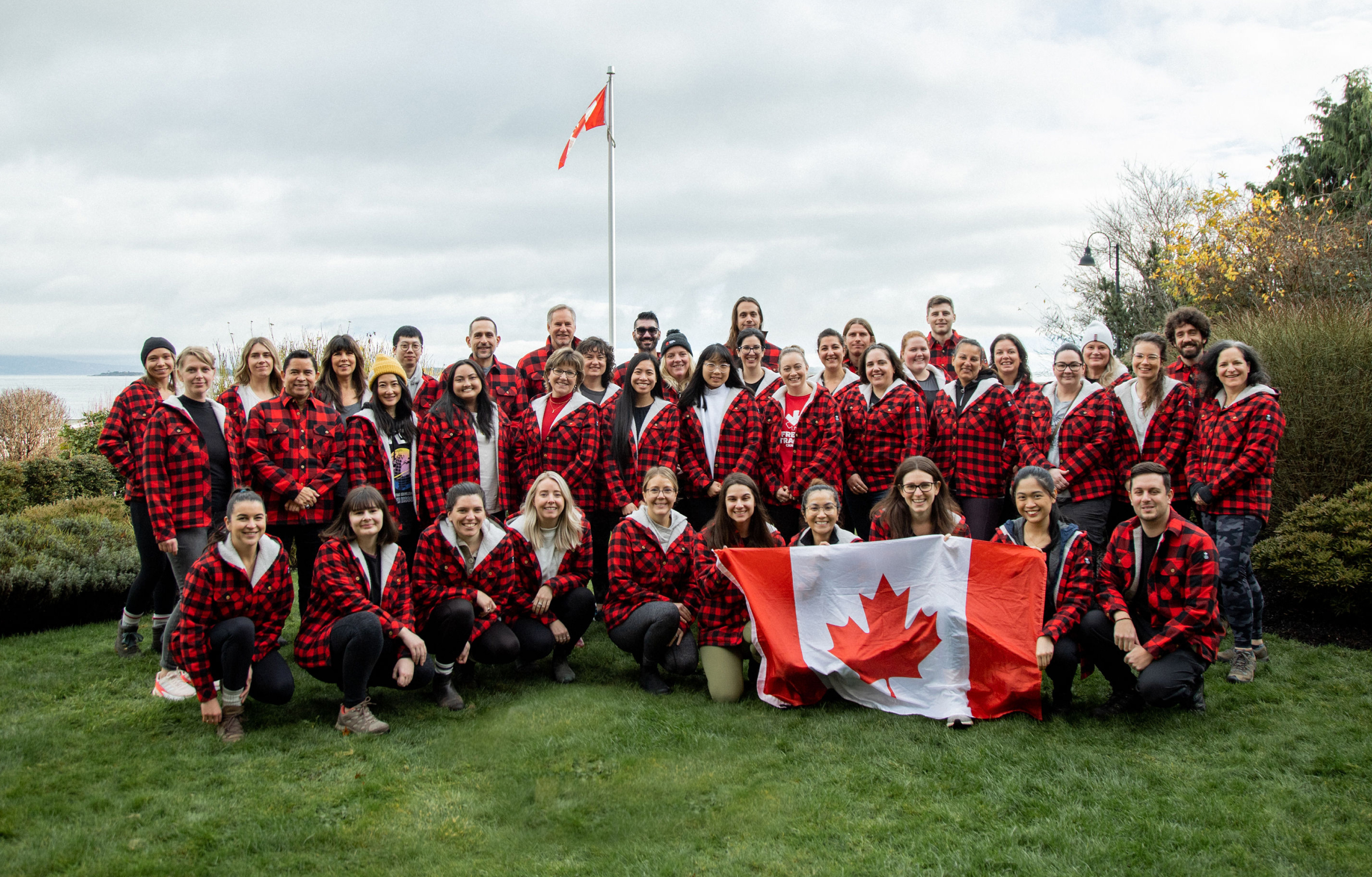 The Fresh Tracks company group photo