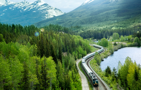 VIA Rail is a Vancouver train trip experience
