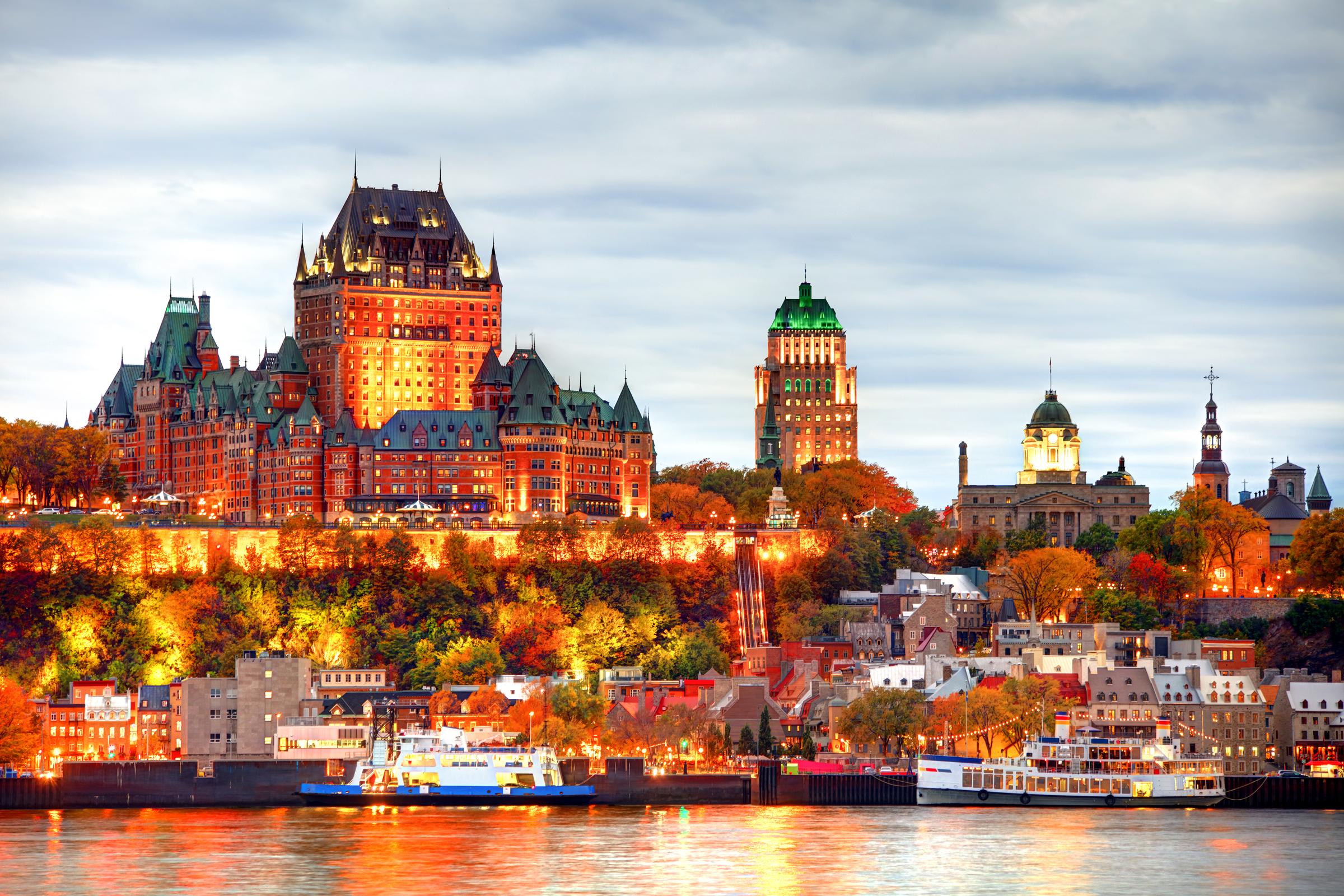 Quebec City officially Québec, is the capital city of the Canadian province of Quebec