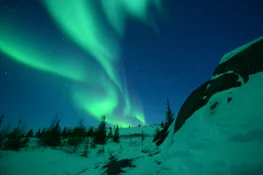 Explore the North, view the aurora borealis