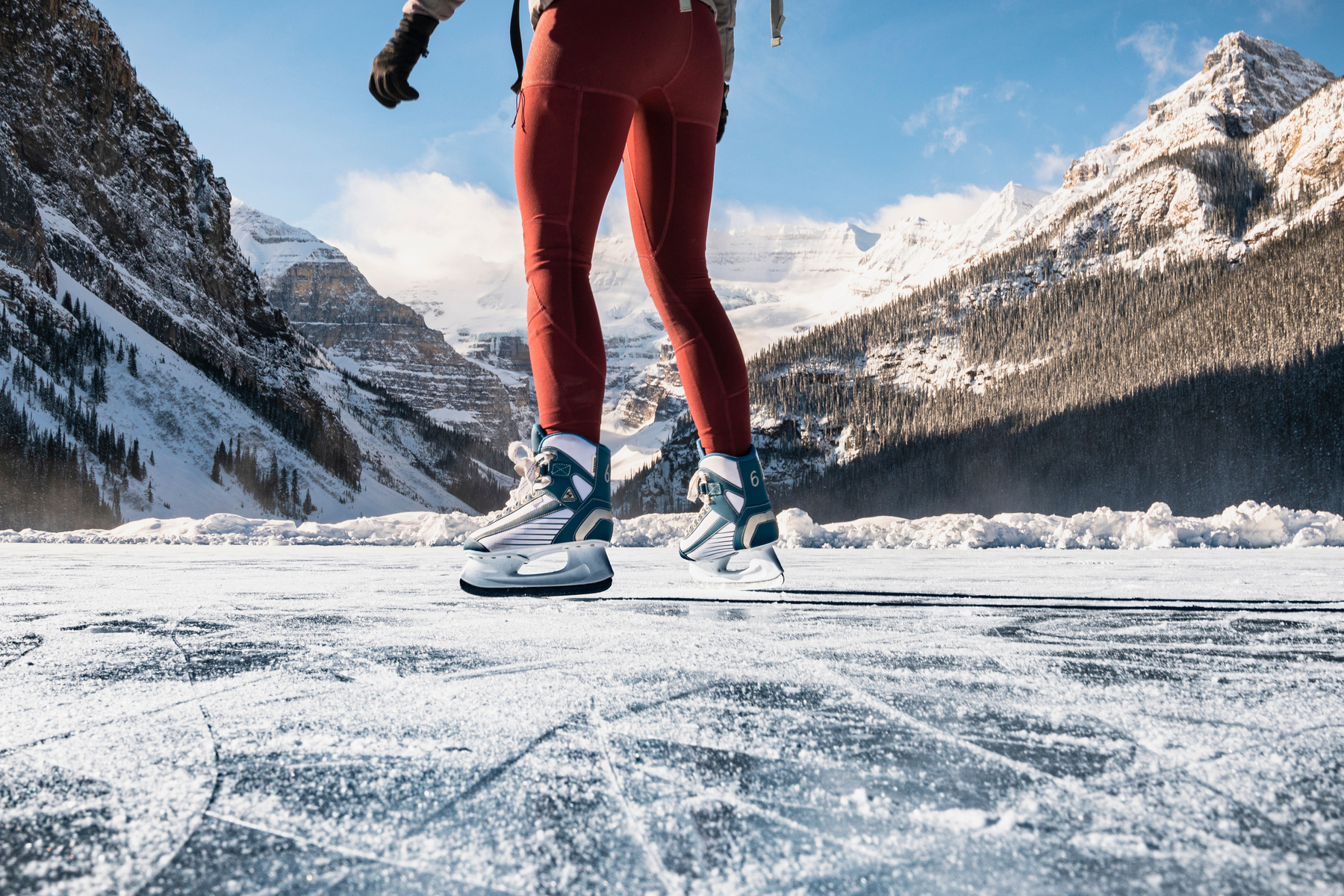 Ice skating