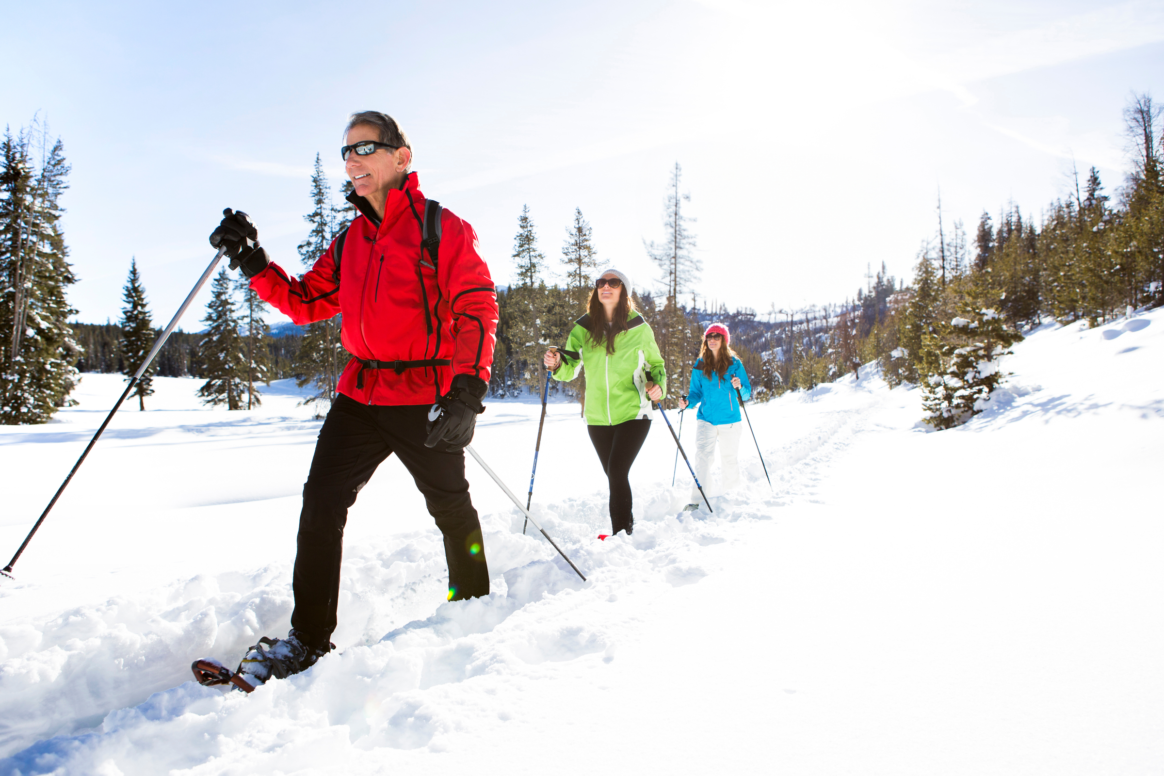 Snowshoeing 
