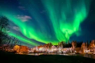 Northern Lights over Yellowknife, Northwest Territories