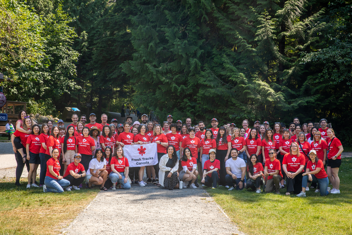 Fresh Tracks Canada group photo - Summer Event 2024