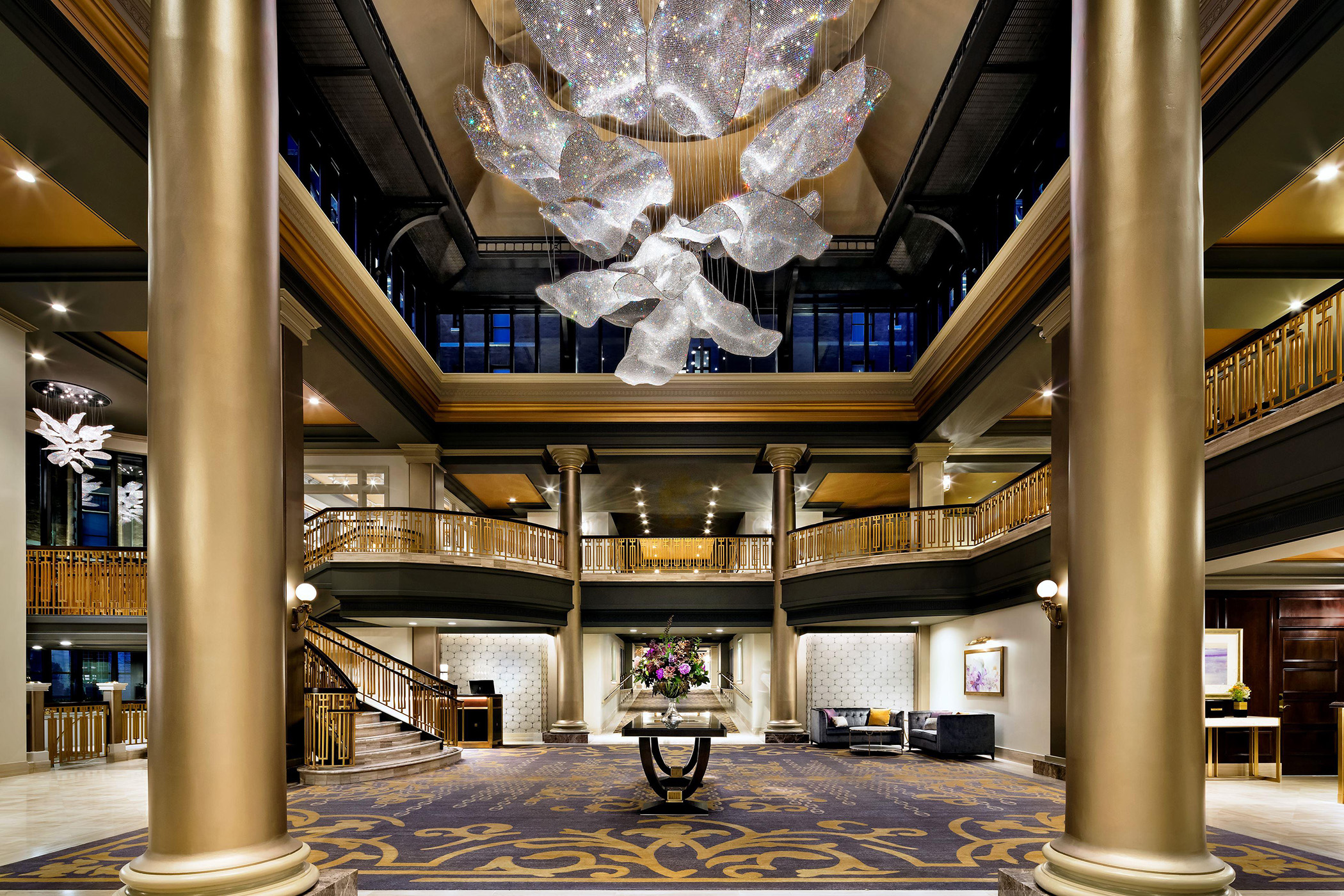 Lobby of Fairmont Empress