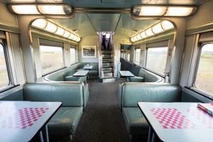 Multiple lounge cars