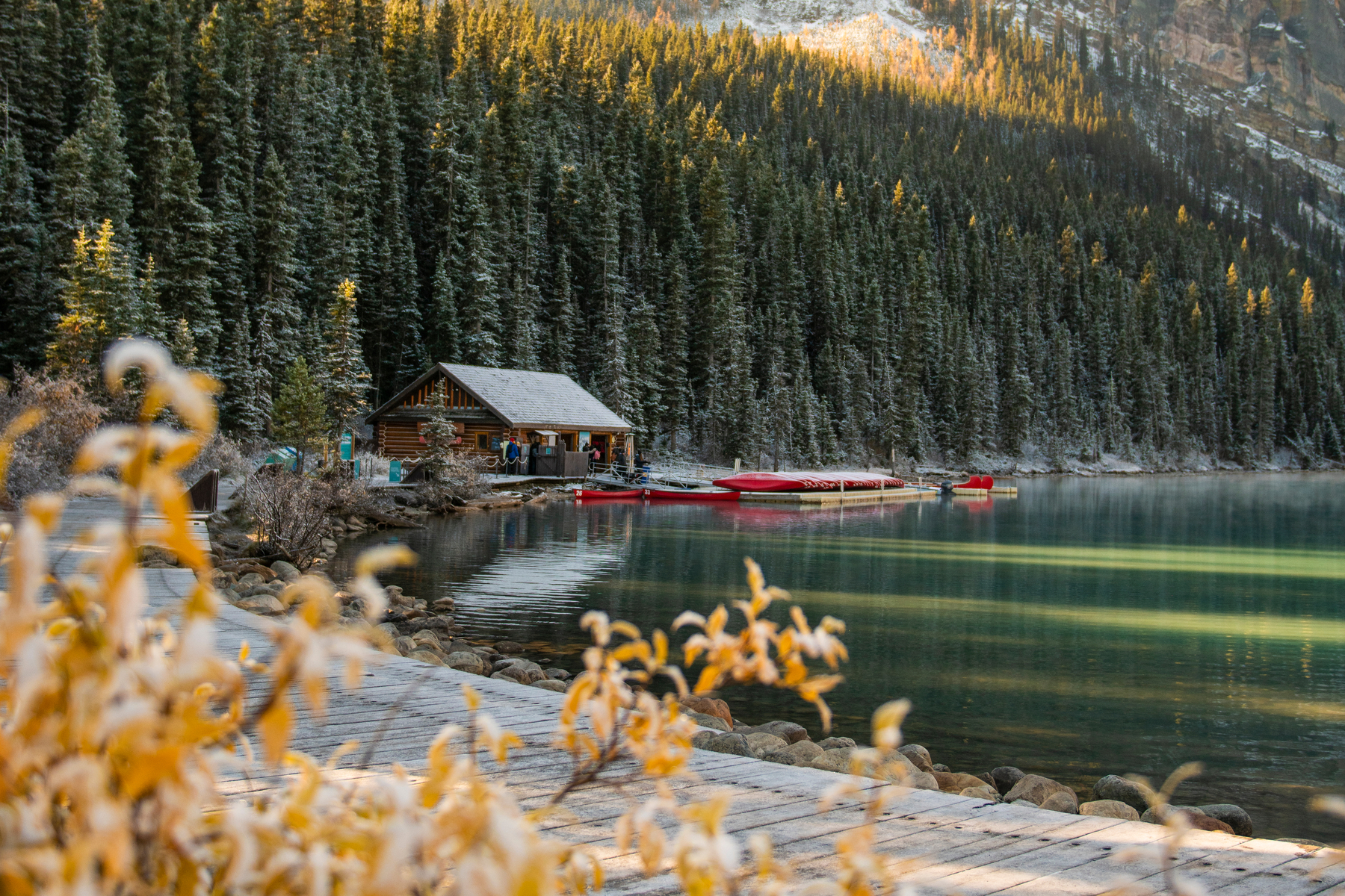 Lake Louise in Spring