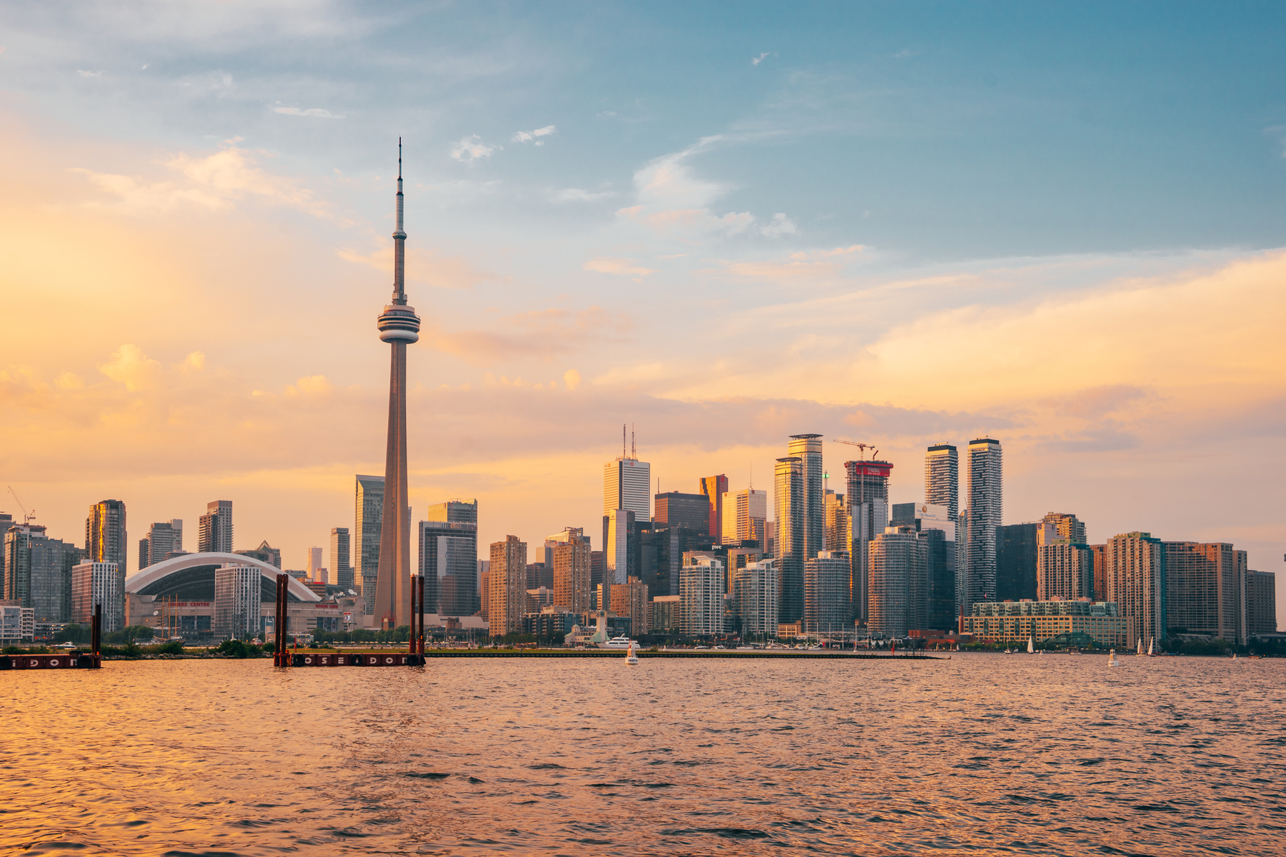 Toronto Skyline at sunset