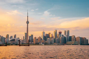 Toronto Skyline at sunset