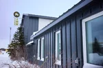 Exterior of Tundra Inn hotel located in the heart of Churchill, Manitoba