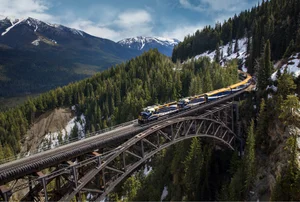 Rocky Mountaineer Train - Banff to Kamloops