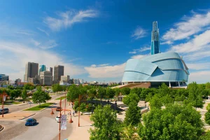Arrive in Winnipeg