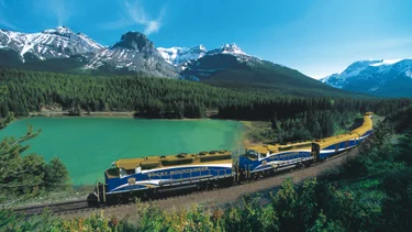 Vancouver to Banff Train