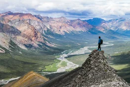 Sahtu Mountain River Summer