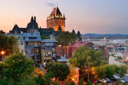 VIA Rail - Arrive in Quebec City