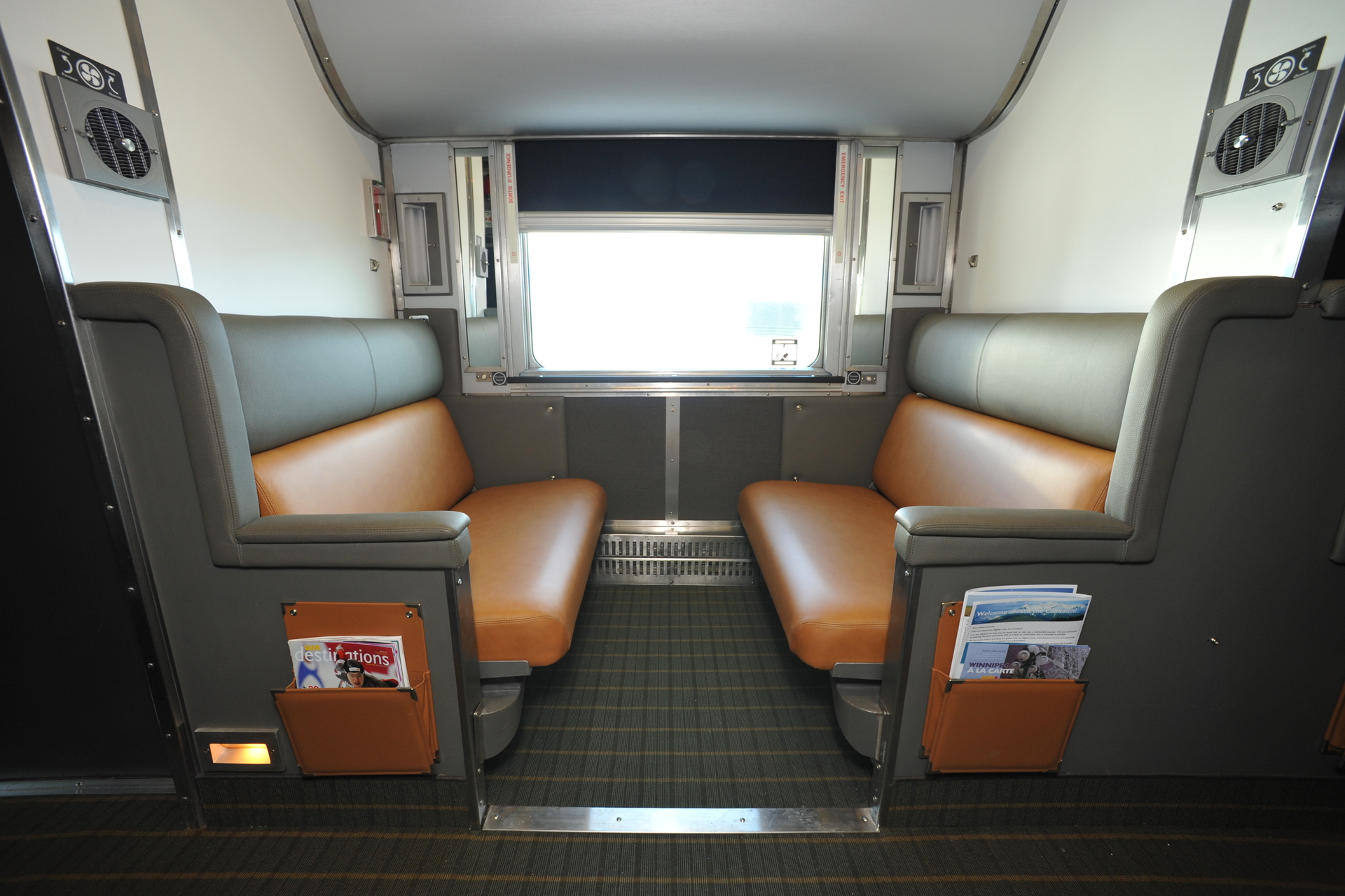 Overnight sleeper train experience in a berth 