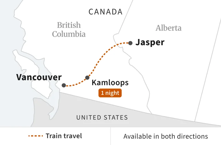 Journey Through the Clouds: Rocky Mountaineer Vancouver to Jasper Train