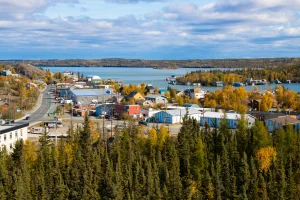 Arrive in Yellowknife