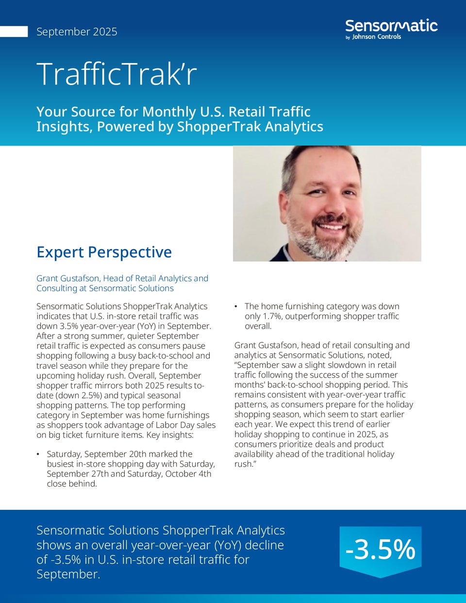 cover of september 2025 traffictrakr report