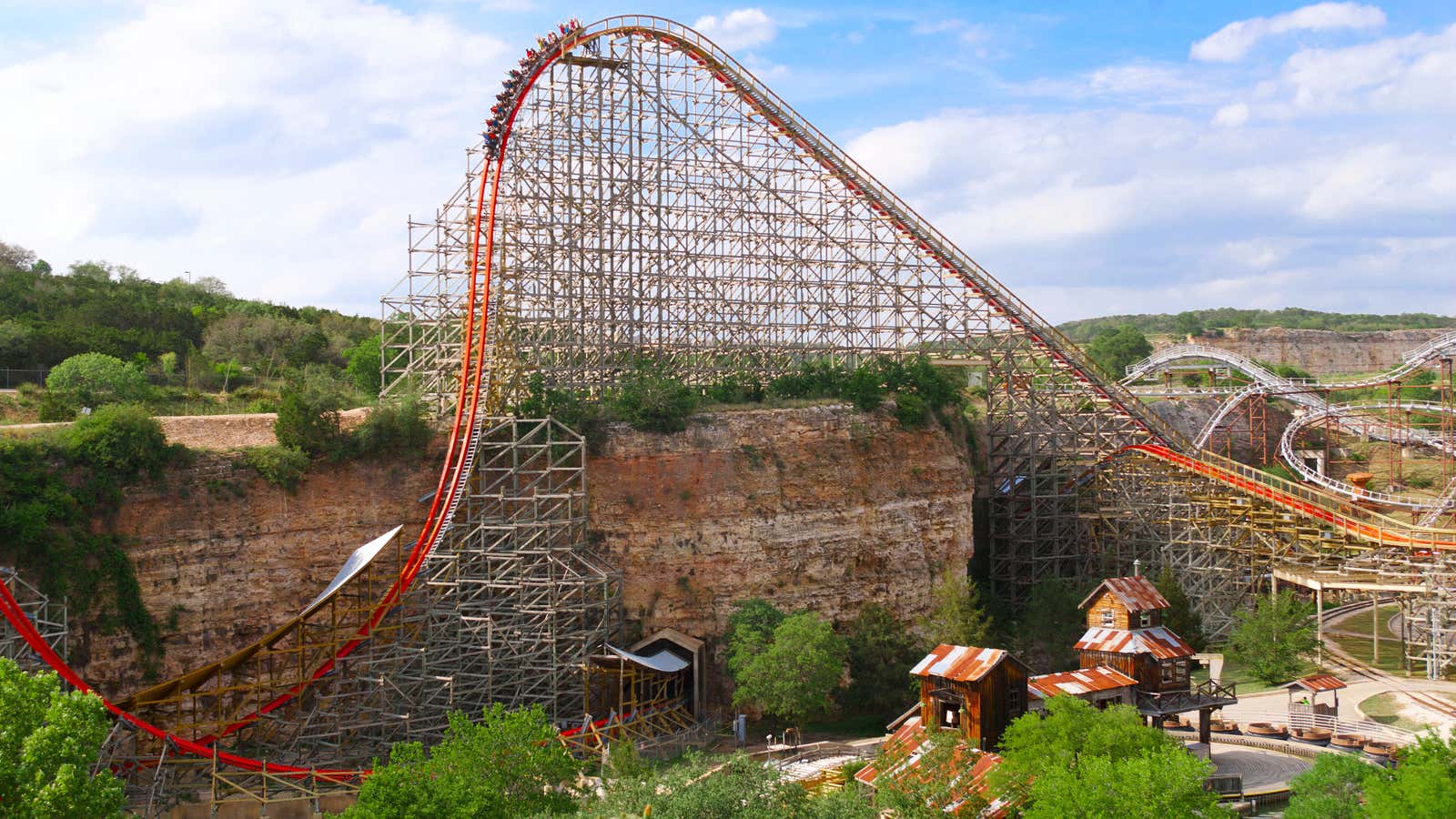 Iron Rattler Map The Best Rides at Six Flags: 10 Amazing Roller Coasters