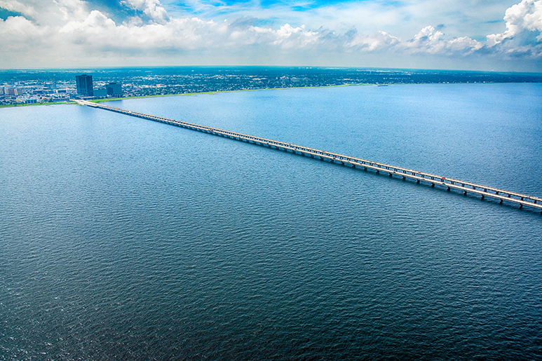 How Deep Is Lake Pontchartrain In New Orleans Louisiana