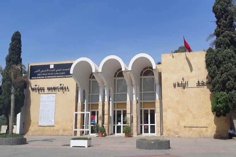 Vista exterior del Museo de la Cultura Amazigh de Agadir.