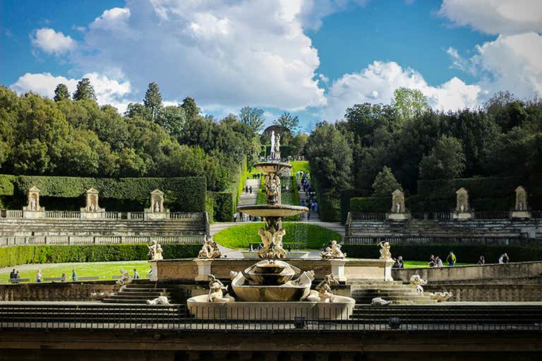 fontana nel Giardino di Boboli