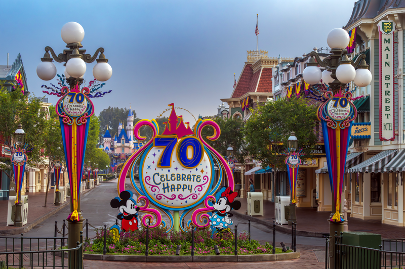 Celebración del 70.º Aniversario del Disneyland Resort