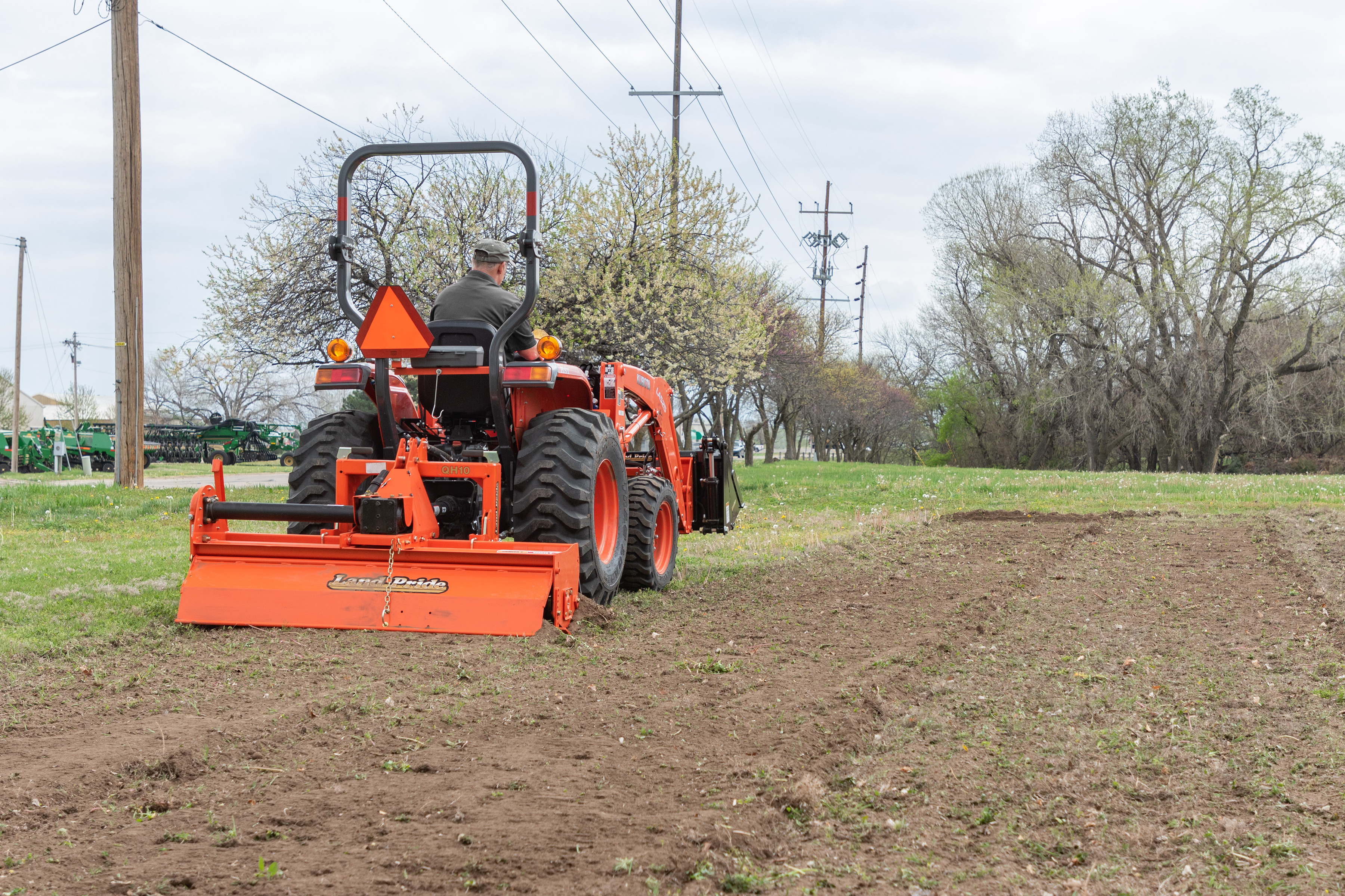 Rotary Tillers-Reverse Tine-RTR12 Series Reverse Rotation Rotary Tillers