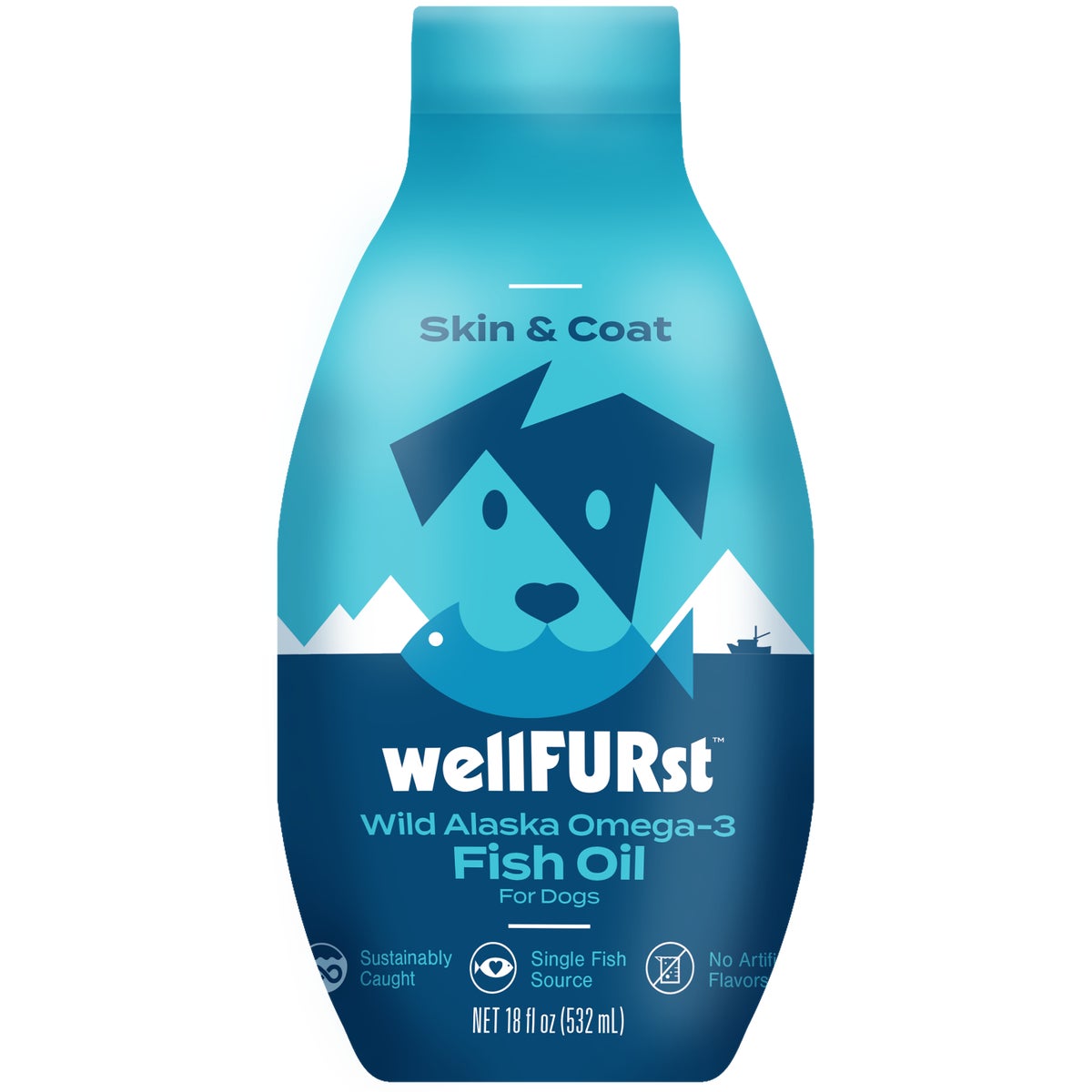 Wild Alaska Omega-3 Fish Oil for Dogs 
