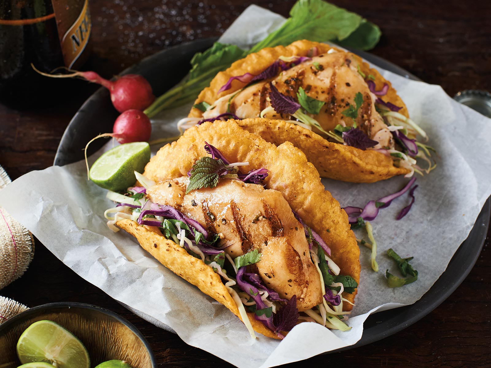 Redi Grilled™ Wild Alaska Pollock Mahalo Tacos