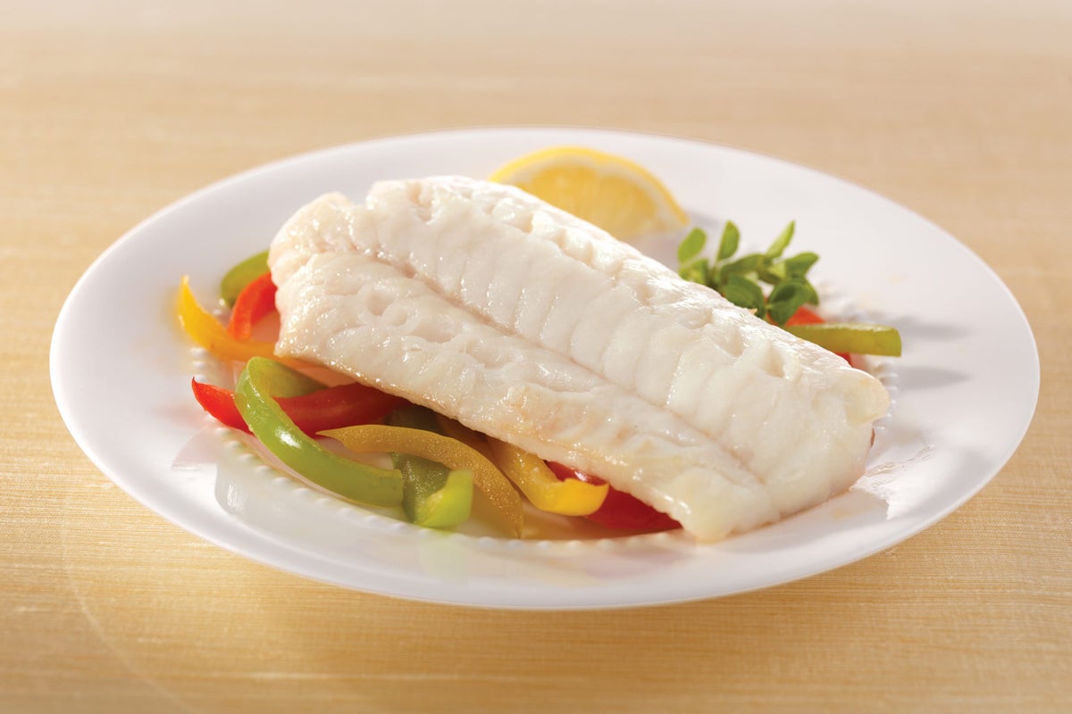 Wild Alaska Cod Loin Portions, 3 oz, Skinless, Boneless, IQF  