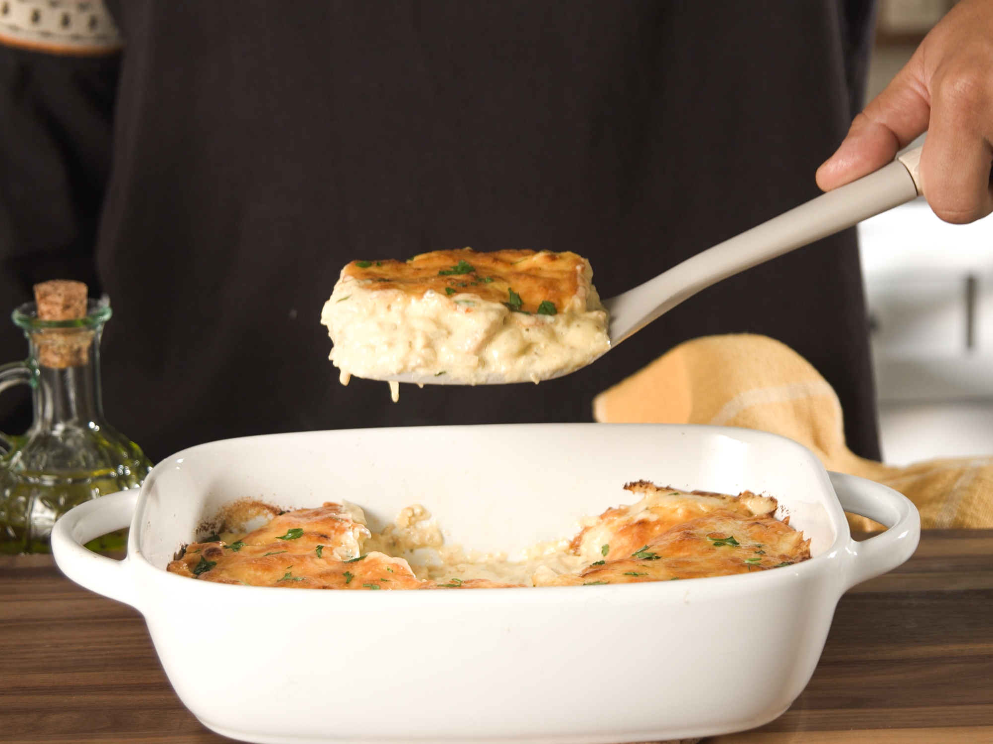 Creamy Alaska Salmon and Potato Bake | Recipes | Trident Seafoods