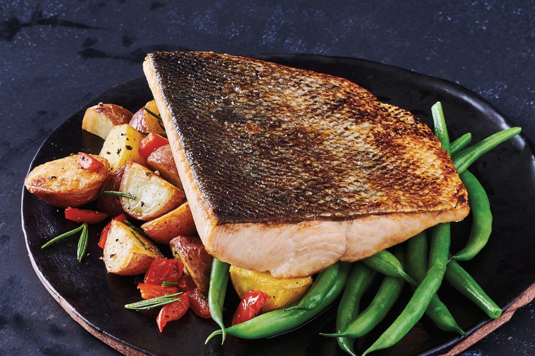 Wild Alaska Keta Salmon Portions, 8 oz, Boneless, PBO, Vac Pac