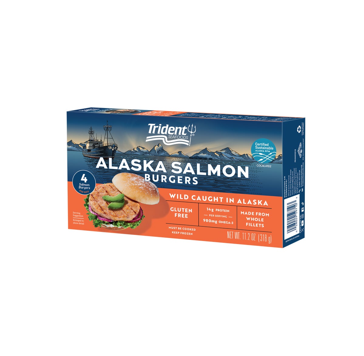 Alaska Salmon Burgers