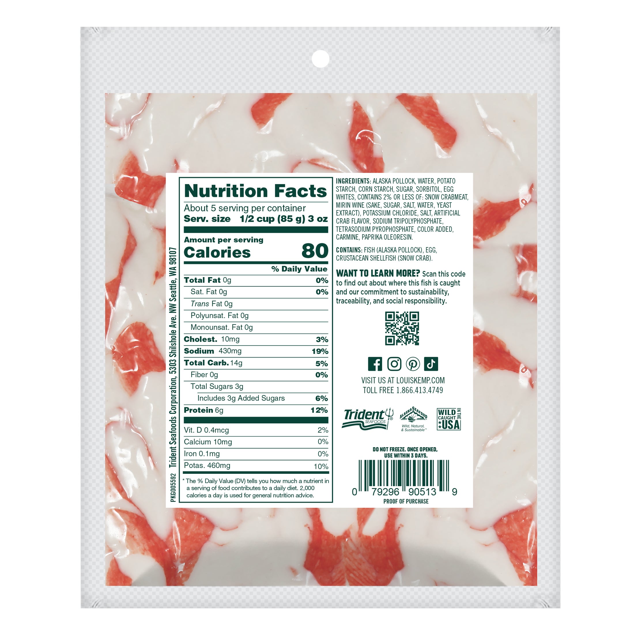 Crab Delights® Flake Style  slide 1