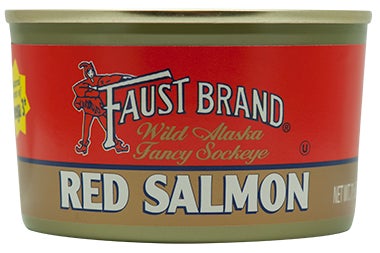 Faust Brand® Red (Sockeye) Salmon 7.5 oz