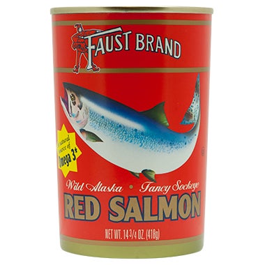Faust Brand® Red (Sockeye) Salmon 14.75 oz