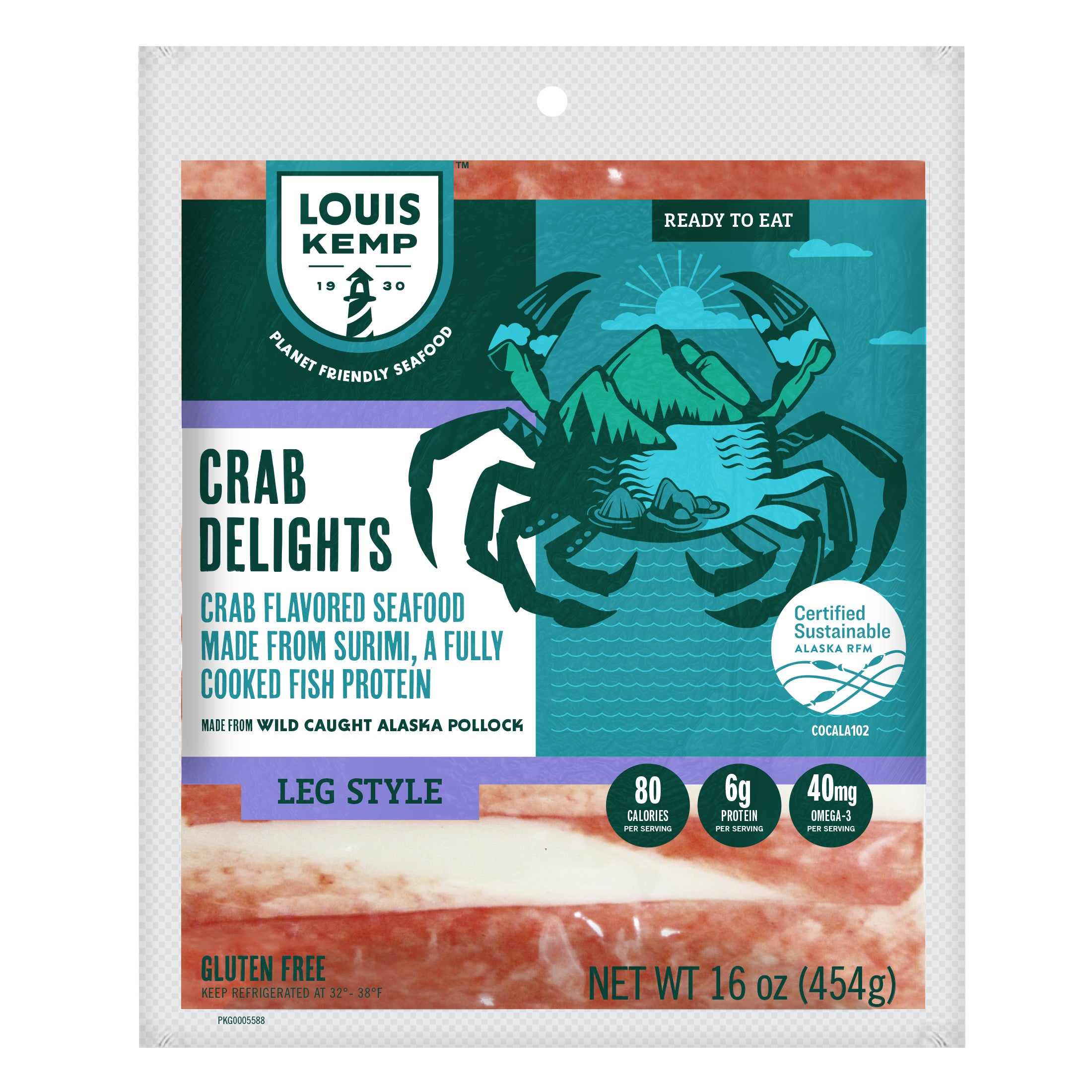 Crab Delights® Leg Style  slide 0