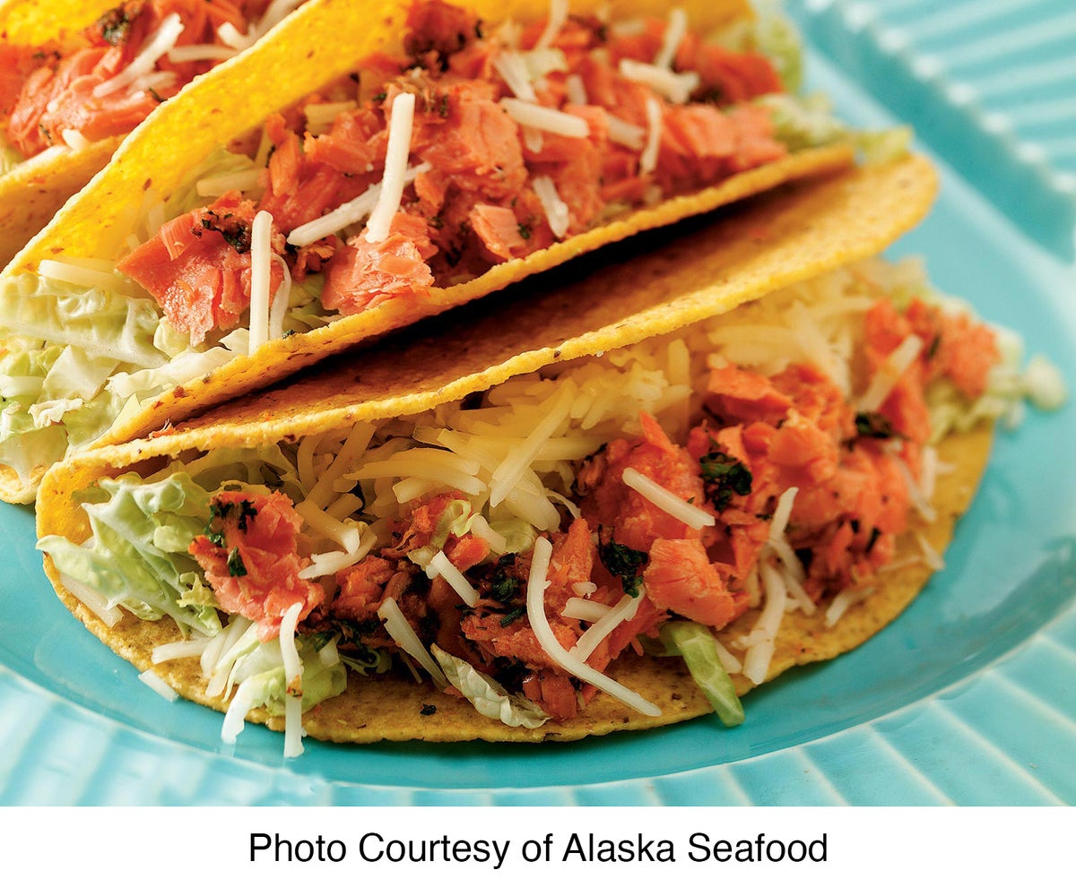Alaska Salmon Tacos