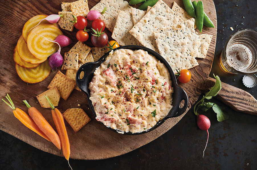Crab Delights® Artichoke & Pimento Dip | Louis Kemp | Recipes | Trident