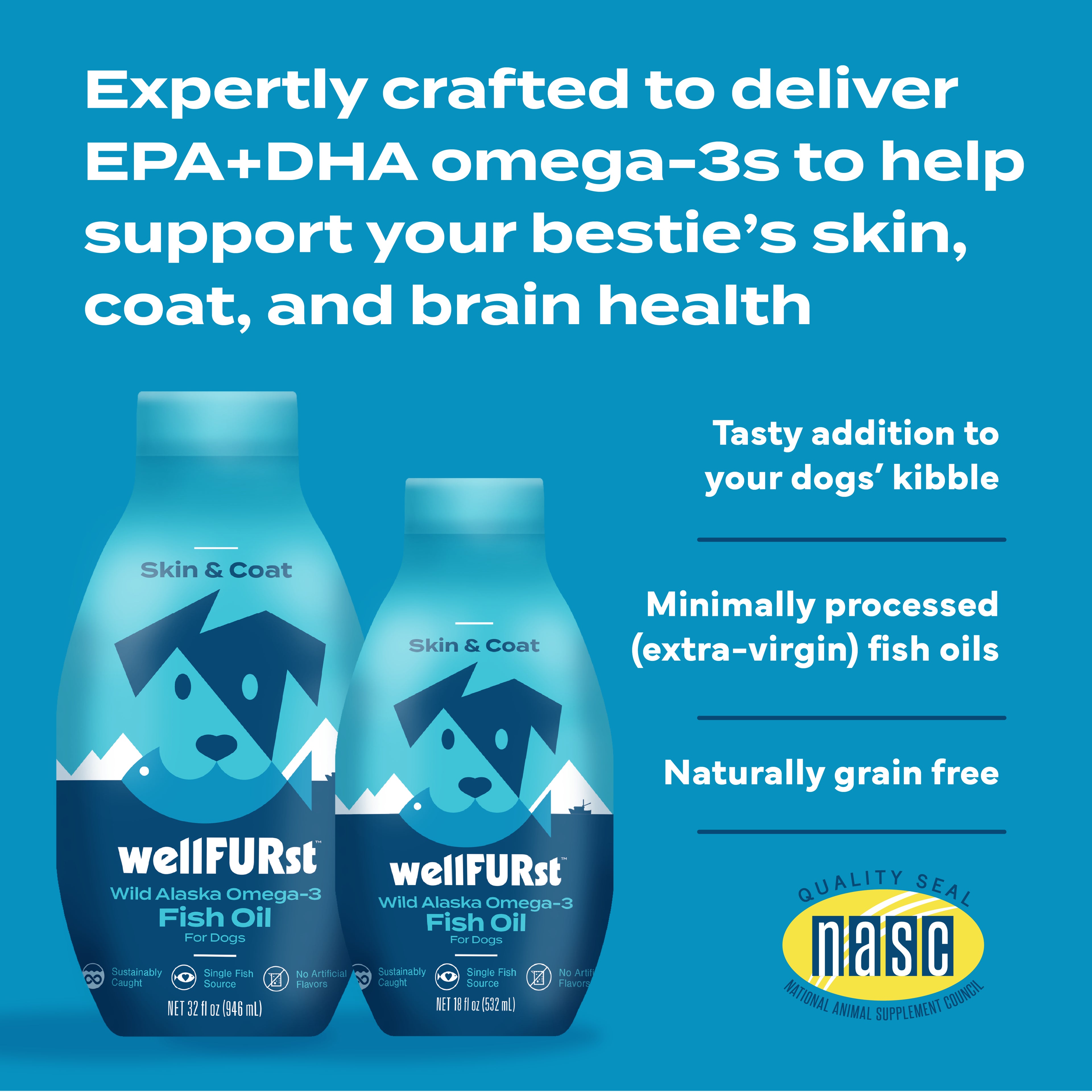 Wild Alaska Omega-3 Fish Oil for Dogs  slide 3