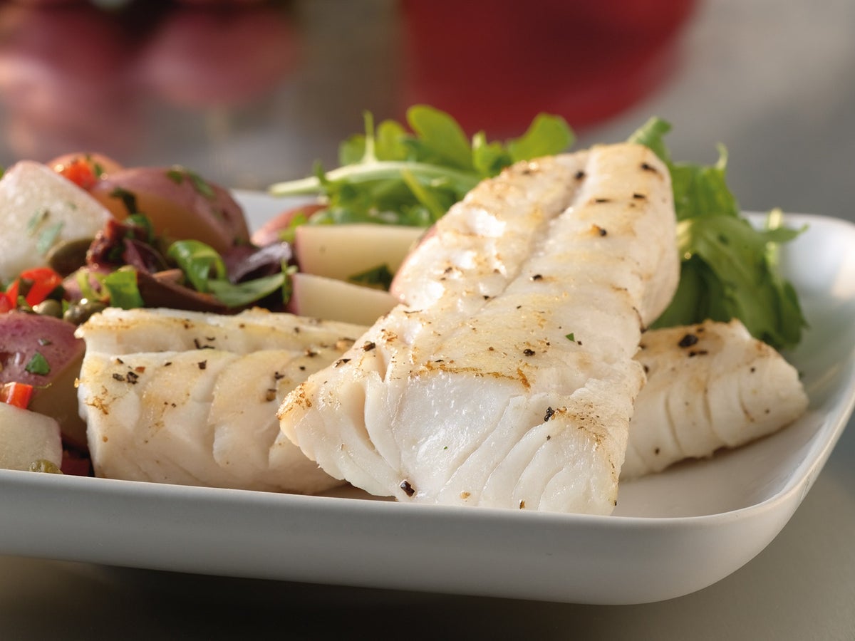 Wild Alaska Pollock Loin 3oz Skinless, Boneless