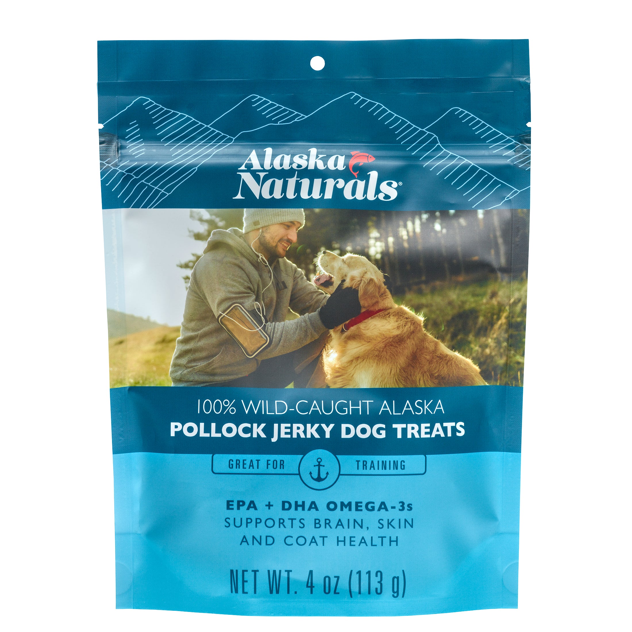 Wild-Caught Alaska Pollock Jerky Dog Treats slide 0