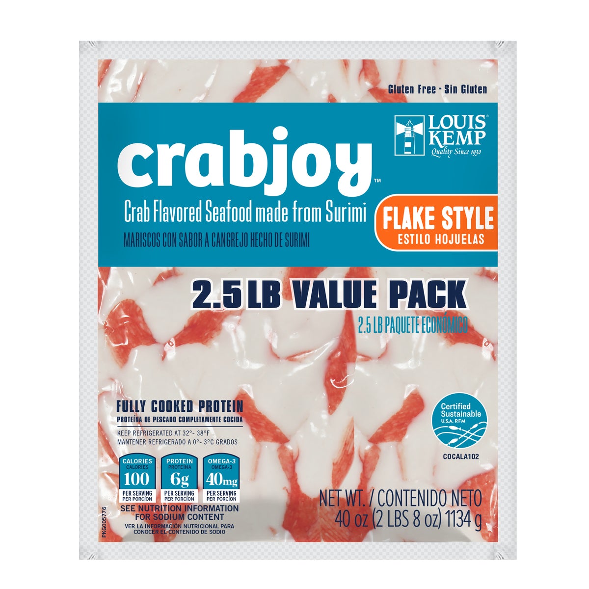 Crabjoy Flake Style Twin Pack