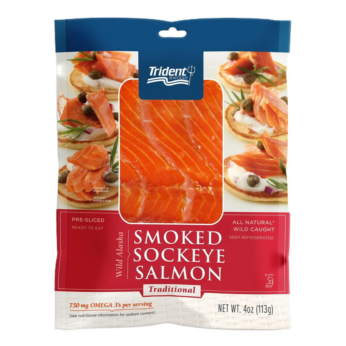 Wild Alaska Sockeye Salmon Traditional Hot Smoked