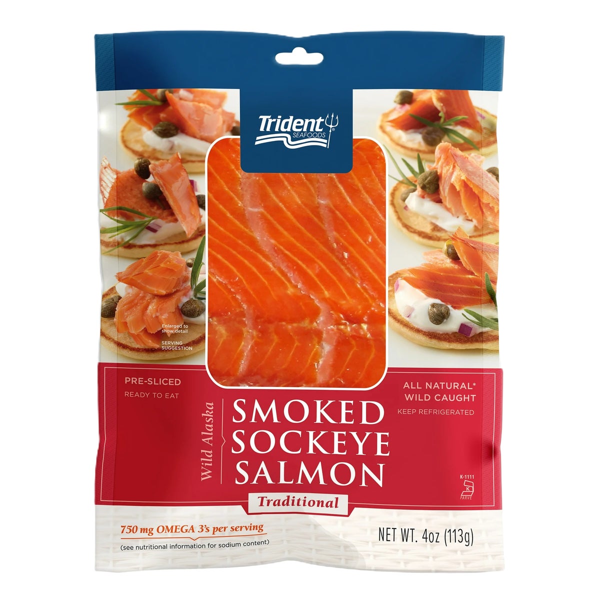  Wild Alaska Sockeye Salmon Traditional Hot Smoked