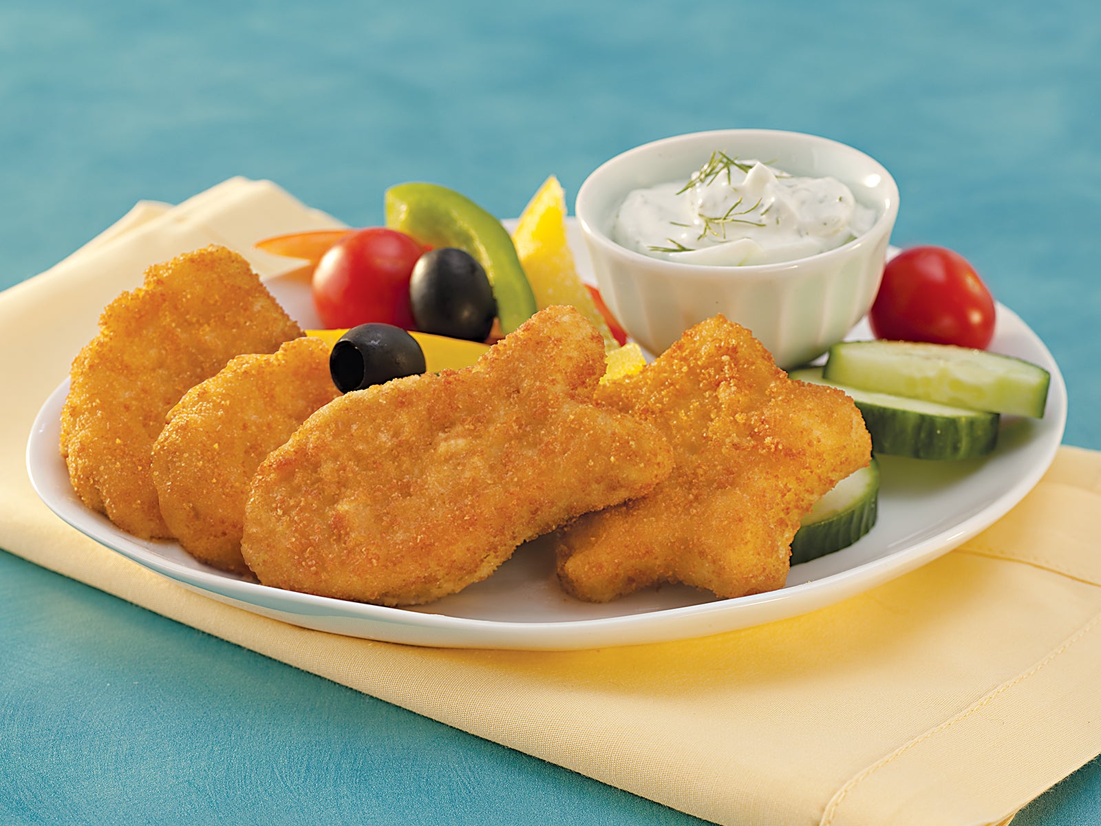 Ocean Treasures® Wild Alaska Pollock Crunchy Breaded Nugget Packaging